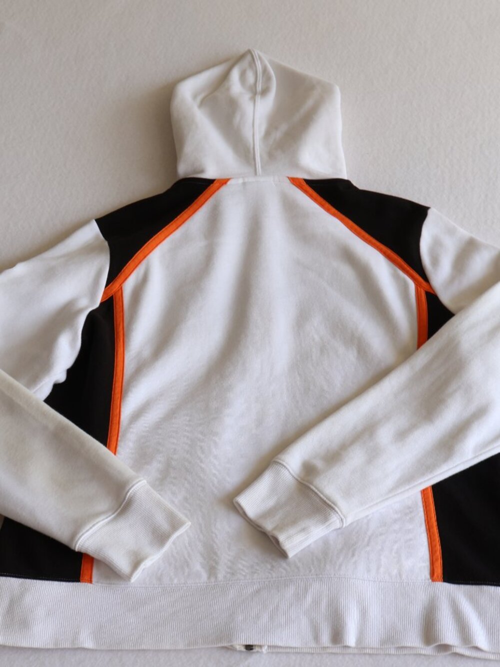 Harley Davidson Full Zip Colorblock Hoodie Women's 2X Patches Streetwear - Picture 9 of 9